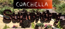 Superdry Sign by Signtech for Coachella Music Festival Exhibit